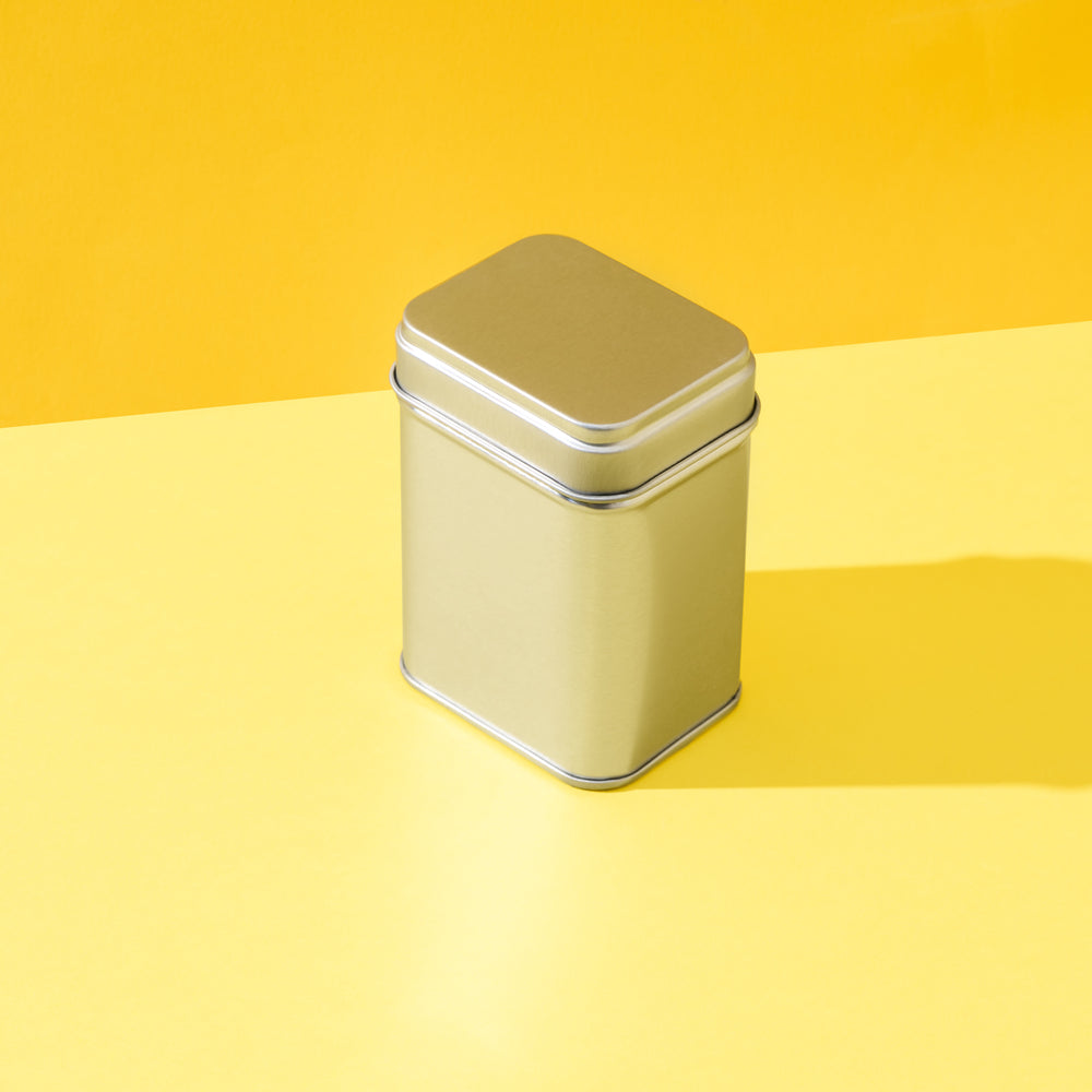 Silver Rectangular Stacking Tins with Slip Lid