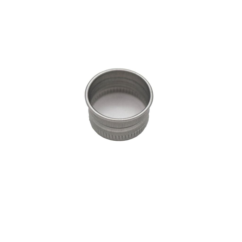 Silver Aluminium Screw Lid Bottles with Optional Pump or Spray Caps T9902 - Tinware Direct