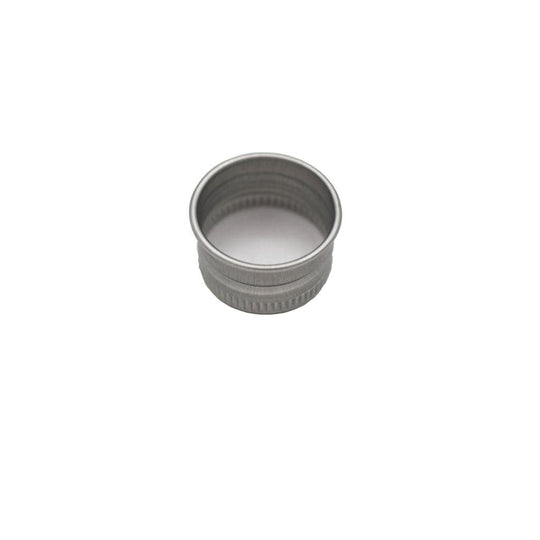 Silver Aluminium Screw Lid Bottles with Optional Pump or Spray Caps T9902 - Tinware Direct