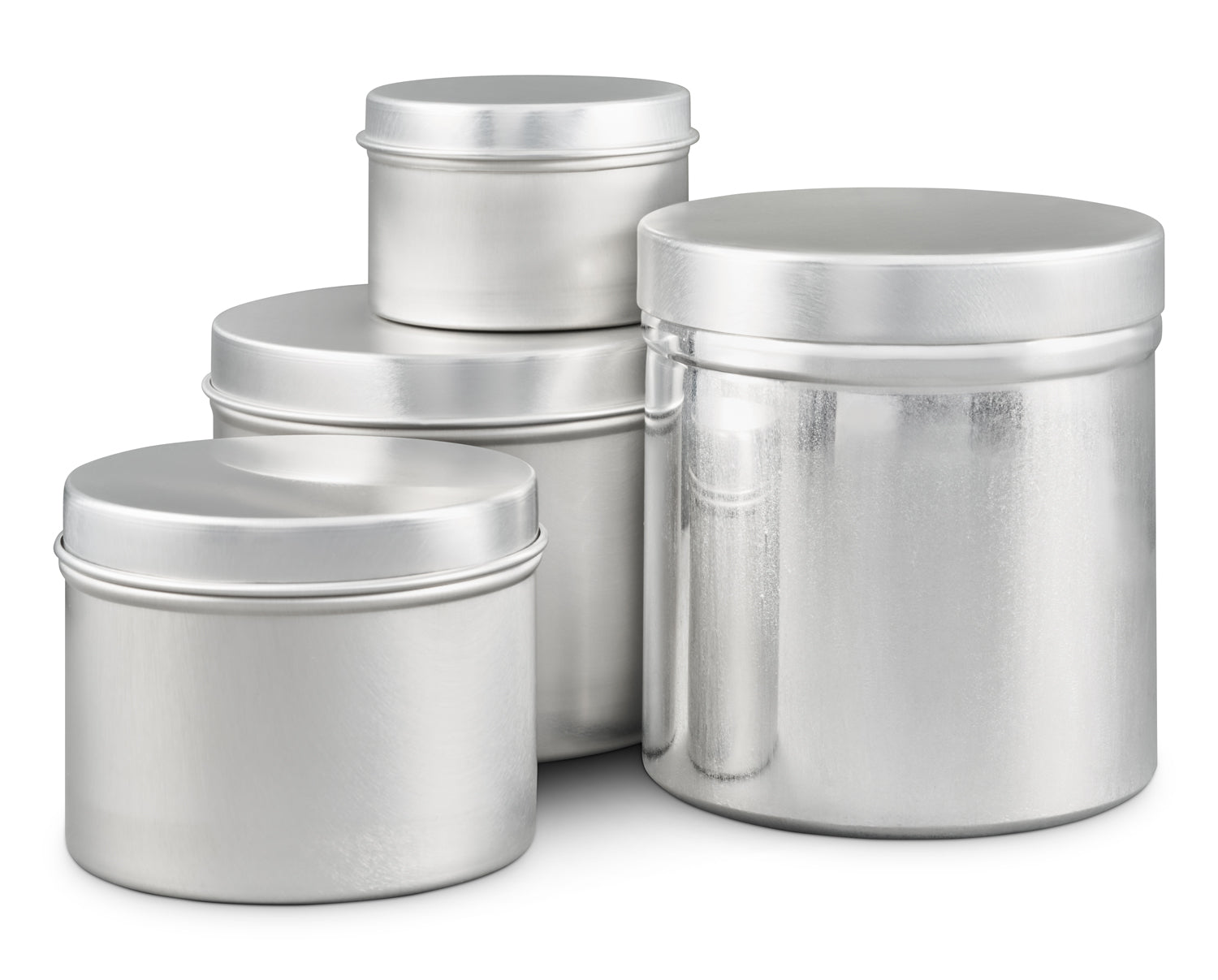 Aluminium Seamless Tin Boxes Candle Cosmetic Packaging Tinware Direct