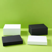 Flat-Pack A5 Magnetic Gift Boxes in Black & White