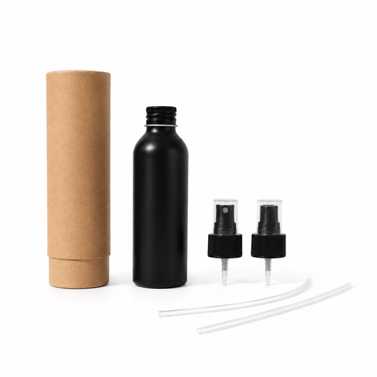 Aluminium Screw Lid Bottles With Pump Or Spray Caps